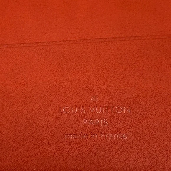 Neon Damier Infini Pocket Organizer Orange - Picture 3 of 4